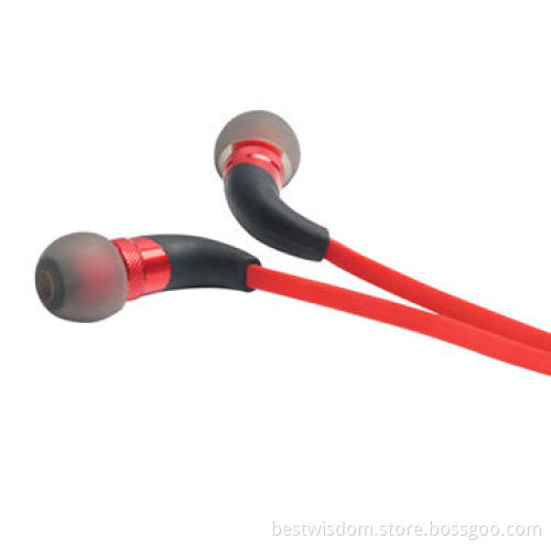 Digital Stereo Sound Wired Earphones with 60mW Maximum Input Power and Metal Construction